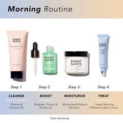 Eight Saints Cloud Whip ingredients include vitamin C and borage oil benefits.