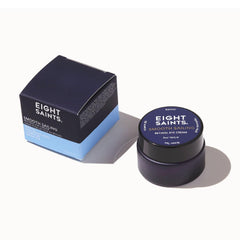 Eight Saints eye-cream application under-eye demonstrates quick absorption