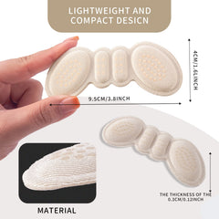 EIRMAT anti-slip surface on heel pads reducing movement