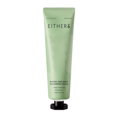 Either& PAPHA One Shot Cleansing Balm bottle pour for gentle makeup removal