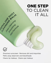 Either& PAPHA balm texture close-up showing silky balm-to-milk transformation