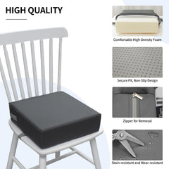 Eiury toddler booster with waterproof cover for easy cleaning