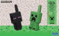 ekids minecraft walkie talkie range highlights outdoor communication.