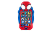 ekids Spidey Phone front view promotes pretend play and early learning.