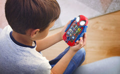 ekids Spidey Phone play modes illustrate interactive learning through play.