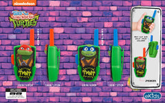 eKids TMNT walkie talkies durable, lightweight build for on-the-go fun.