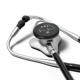 Eko CORE 500 front color display shows patient data for quick assessment.