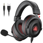 EKSA E900 Pro USB headset in close-up highlighting immersive gaming audio