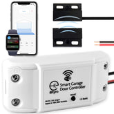 eKyro Smart Garage Door Opener front view for effortless remote access