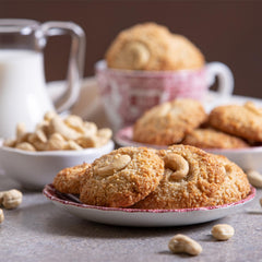 Elan Coconut Cashews served in a bowl, perfect for sharing.