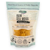 Elderwise Raw Sea Moss bag shows premium harvest, ideal for mineral-rich gel prep