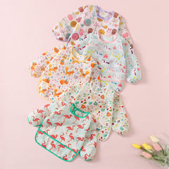 ElecMotive waterproof bib with soft fabric gentle on baby's skin.