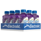 Electrolit Grape 21oz bottle in pack12 for convenient hydration on the go.