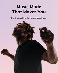 ELEHEAR Beyond Pro in music mode reveals richer tones and details.