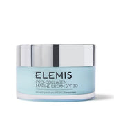 ELEMIS Pro-Collagen Marine Cream SPF 30 bottle shows daily hydration and SPF protection