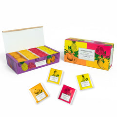 Elephant Park pineapple green tea bags for a refreshing tropical brew.