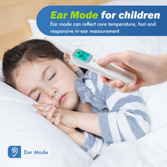 ELERA ear thermometer with ear-mode for precise readings for children.