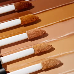 Matte finish on skin with e.l.f. 16HR Camo Concealer close-up