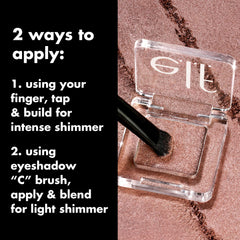 e.l.f. Fine as Fleck packaging close-up highlights vegan and cruelty-free status.