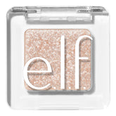 e.l.f. Fine as Fleck glitter eyeshadow tube closeup adds micro-glitter for a subtle sparkle.