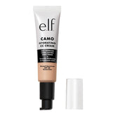 e.l.f. Hydrating Camo CC Cream bottle delivering dewy coverage with SPF 30