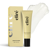 Eliré Repair Eye Cream ceramide bottle close-up supports hydration around delicate under-eye skin.