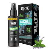 Elite Sportz Shoe Deodorizer bottle keeps sneakers fresh and odor-free.