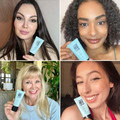 Elizabeth Mott Thank Me Later Primer SPF 30 offers sun protection for daily wear.