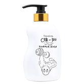 Elizavecca Collagen Coating Hair Treatment Rinse bottle showing 500ml size and moisturizing formula