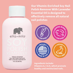 ella-mila lavender oil drop highlights soothing aroma and nourishing formula.