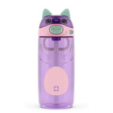 Ello Ellies 16oz bottle front view showing durable Tritan construction for daily play