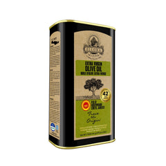 Ellora Farms Olive Oil bottle pour—smooth, versatile extra virgin for cooking.