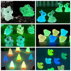 ElpizoFos unicorn figurine glows softly, boosting magical vibes in desks or dioramas.