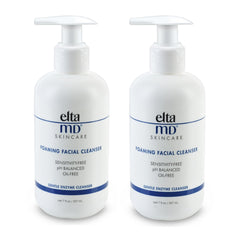 EltaMD Foaming Facial Cleanser bottle for daily gentle cleansing and makeup removal