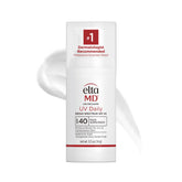 EltaMD UV Daily SPF 40 bottle showing hydrating sunscreen for daily use.