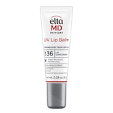 EltaMD UV Lip Balm SPF 30 tube provides sun protection and lip hydration.