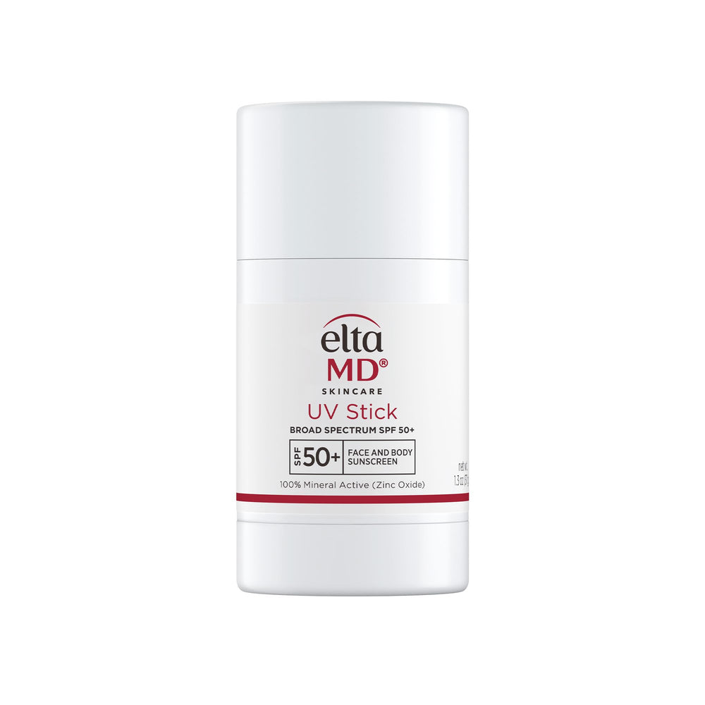 EltaMD UV Stick on face and body delivers quick, mess-free SPF 50+ protection.