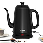 ELTRIKO gooseneck kettle for precise pour-over control and flavor