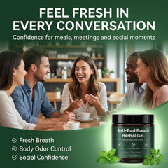 ELVERA green tea and lemon balm blend shown for gentle freshness.