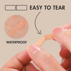 Embagol latex-free vegan tape reduces allergy risk for clients.
