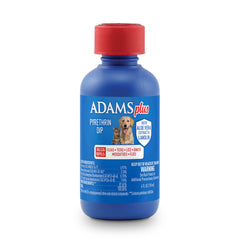 Emballage ADAMS Plus Pyrethrin Dip prêt au traitement antiparasitaire