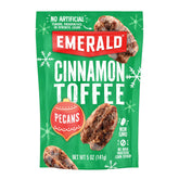 Emerald Cinnamon Toffee Pecans in resealable bag ready for busy days