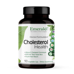 Emerald Labs Cholesterol Health CoQ10 bottle for heart-supporting nutrients