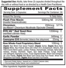Emerald Labs Flush-Free Niacin capsules for comfortable daily use