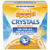 Emergen-C Crystals orange vitality box with 56 sticks for on-the-go immune support