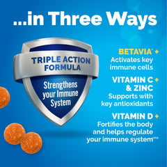 BetaVia algae ingredient visual in Emergen-C Immune+ packaging.