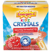 Emergen-C Kidz Crystals sparkly strawberry stick pack for kids on the go