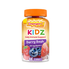 Emergen-C Kidz Berry Bash gummies bottle for daily immune support