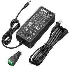 EMITEVER 24V power supply front view for compact LED installations
