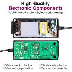 EMITEVER 24V power supply outputs cables ready for LED connections